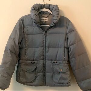 Calvin Klein Puffy Coat - Size 6